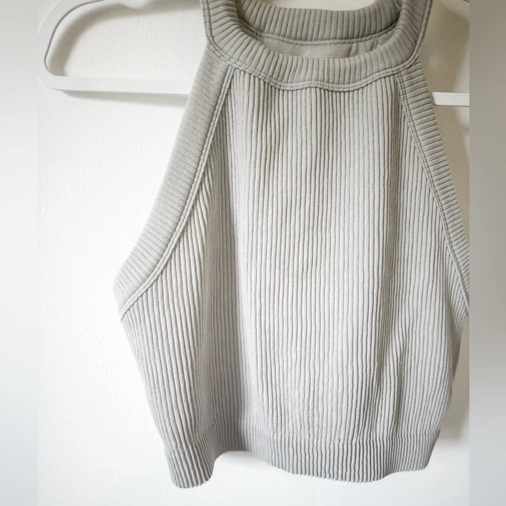 Aerie Superchill Seamless High Neck Top - Picture 7 of 11